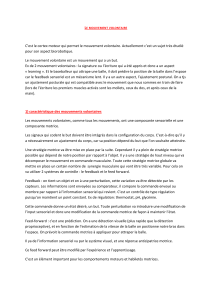 L  C&rsquo;est le cortex moteur qui permet le mouvement volontaire. Actuellement... pour son aspect biorobotique.
