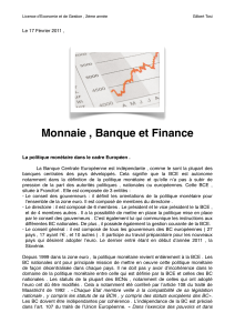 Licence dʼEconomie et de Gestion , 2ème année   ... Gilbert Tosi