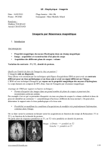 UE : Biophysique – Imagerie