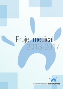 2013-2017 Projet médical