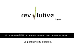 .Lyon. L'éco-responsabilité des entreprises au coeur de nos services.