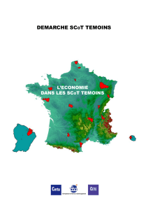 DEMARCHE SC T TEMOINS L&rsquo;ECONOMIE DANS LES SC
