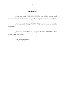 DEDICACE