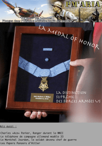 La Medal Of Honor La distinction suprême des Forces Armées US