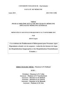 THÈSE POUR LE DIPLÔME D’ÉTAT DE DOCTEUR EN MÉDECINE SPÉCIALITÉ MÉDECINE GÉNÉRALE