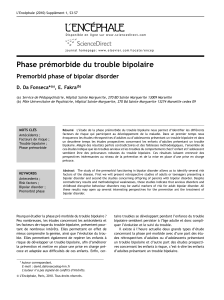 L’Encéphale (2010) Supplément 1, S3–S7