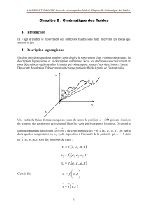 chapitre 2 cinematique des fluides