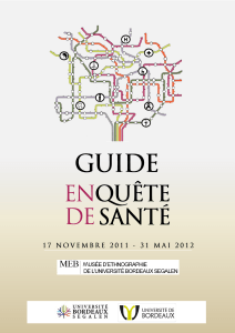 guide de l exposition en quEte de sante meb nov 2011 mai 2012