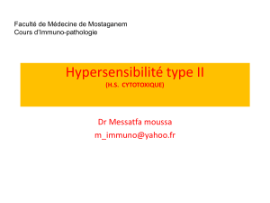 Hypersensibilit type II