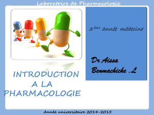 Dr Aissa Benmachiche .L INTRODUCTION A LA