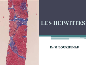 LES HEPATITES Dr M.BOUKHENAF