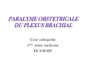 Cour orthopédie 5 année médecine Dr S.MAIZ