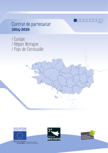 Contrat de partenariat 2014-2020 / Europe / Région Bretagne