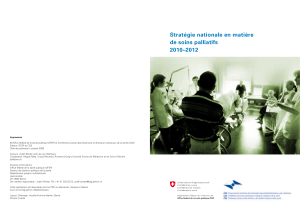 Stratégie nationale en matière de soins palliatifs 2010–2012