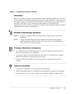 Leçon 1 : Substances licites et illicites - Format PDF