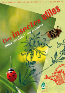 guide insectes jardin