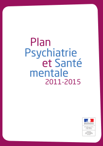Psychiatrie Santé mentale Plan