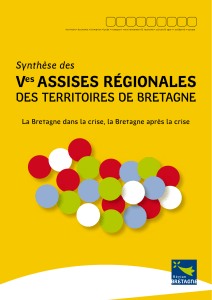 V ASSISES RÉGIONALES DES TERRITOIRES DE BRETAGNE Synthèse des