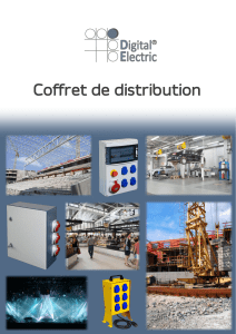 Coffret de distribution  1