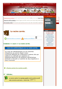 www mathovore fr la racine carree cours maths 29