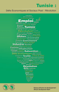 tunisie defis Economiques et sociaux