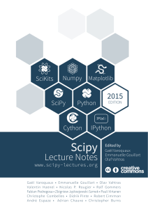 Scipy Lecture Notes 2015 Numpy