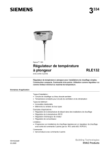 3 334 Régulateur de température RLE132