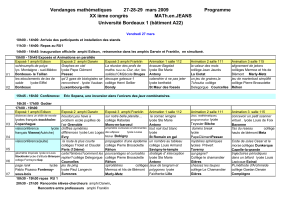 programme