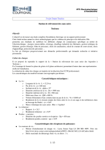 Projet Basse Tension Station de relèvement des eaux usées  Toulouse