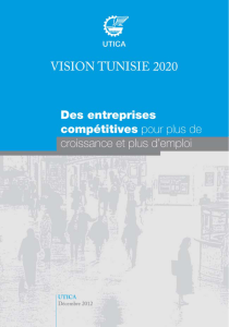 vision prospective tunisie 2020 elaboree par l utica