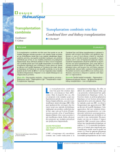 thématique D Transplantation combinée