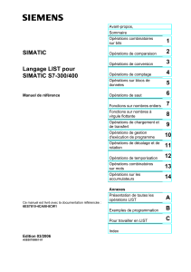 lang list siemens