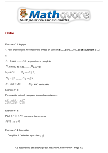 exercices ordre maths seconde 139