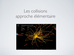 Les collisions approche élémentaire