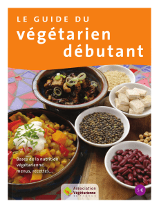 végétarien débutant l e   g u i d e  ...