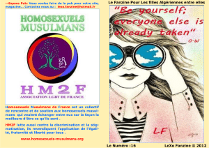 Le Fanzine Pour Les filles Algériennes entre elles