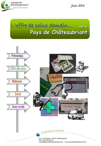 L’offre de soins demain… Pays de Châteaubriant Juin 2014 Offre