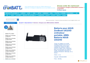 www eforbatt com asus zenbook ux32vd html