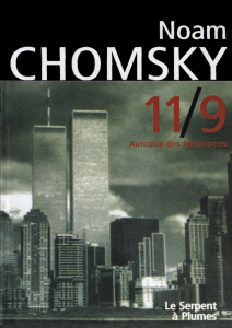 noam chomsky 11 9 autopsie des terrorismes