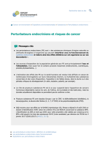 Rechercher&nbsp;dans&nbsp;le&nbsp;site Cancer&nbsp;environnement Expositions&nbsp;environnementales Substances
