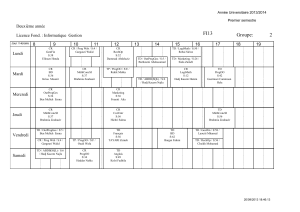 FI13 Groupe: 2 Deuxième année