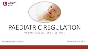 Pediatric regulation.pptx