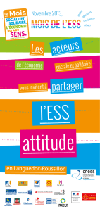 attitude l&rsquo;ESS partager acteurs