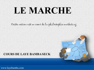 LE MARCHE COURS DE LAYE BAMBA SECK www.layebamba.com