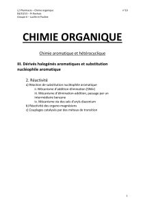 L2 Pharmacie – Chimie organique