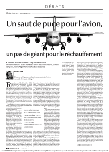 Un saut de puce pour l’avion,