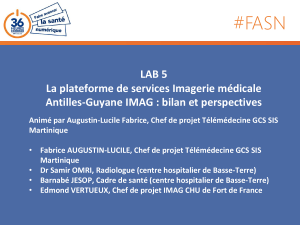 #FASN LAB 5 La plateforme de services Imagerie médicale