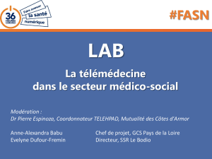 LAB #FASN La télémédecine dans le secteur médico-social