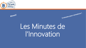 Les Minutes de l’Innovation
