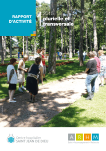 2015 plurielle et transversale RAPPORT